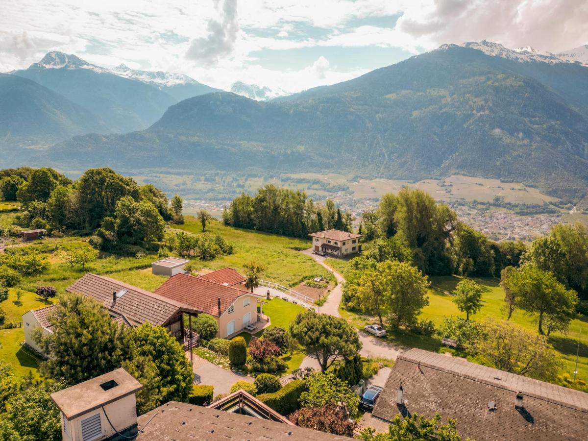 Relais Fleuri Chermignon-d'en Bas Exterior foto